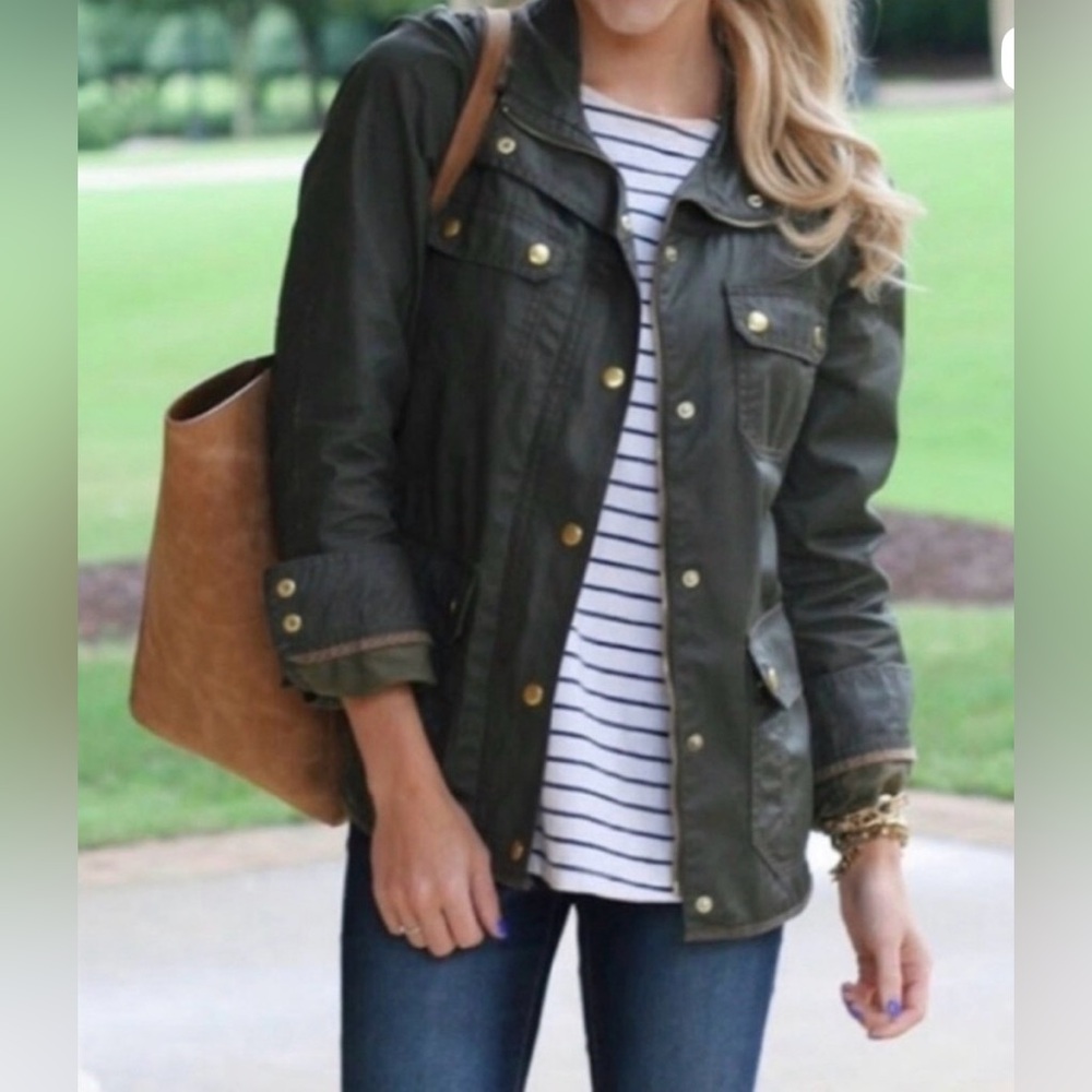 J. Crew iconic utility jacket size small